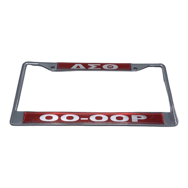 Delta Sigma Theta - Oo-oop License Plate Frame
