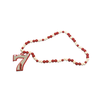 Delta Sigma Theta - Line Number Necklace (Beaded) #7