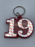 Delta Sigma Theta - Line Number Keychain #19