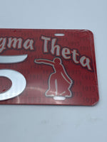 Delta Sigma Theta - Line Number License Plate #5