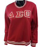 Delta Sigma Theta - Crew Neck Sweatshirt (Red)