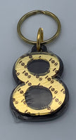 Iota Phi Theta -Line Number Keychain #8