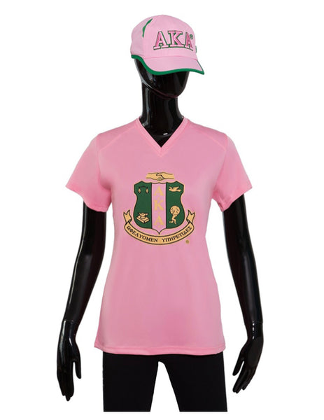 Alpha Kappa Alpha - High Performance Tee (Pink)