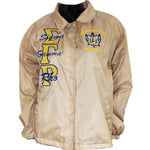 Sigma Gamma Rho - Line Jacket (Khaki)