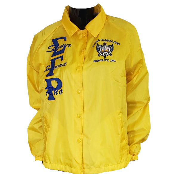 Sigma Gamma Rho - Line Jacket (Gold)