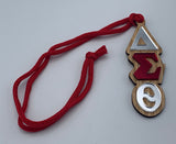 Delta Sigma Theta - Tiki Necklace