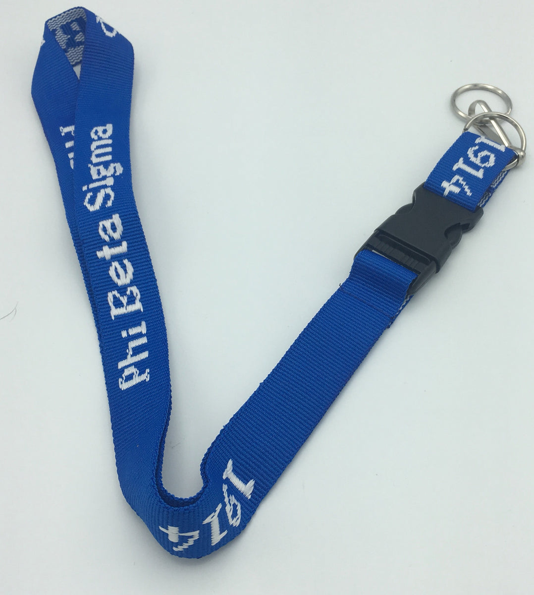 Phi Beta Sigma - Woven Embroidered Lanyard – Da Greek Spot