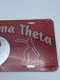 Delta Sigma Theta - Line Number License Plate #9