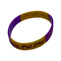 Omega Psi Phi- Silicone Wrist Band