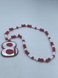 Kappa Alpha Psi - Line Number Necklace (Beaded) #8