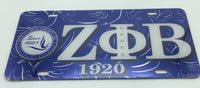 Zeta Phi Beta  - Acrylic 1920 License Plate