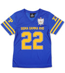 Sigma Gamma Rho - Football Jersey Tee