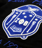 Zeta Phi Beta - Cardigan (Black)