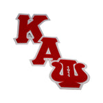 Kappa Alpha Psi -  Connected Letters (Red)