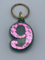 Alpha Kappa Alpha - Line Number Keychain #9