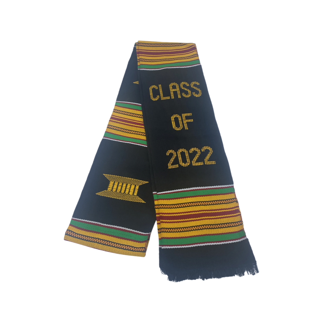 Class of 2022 - Kente Stole – Da Greek Spot