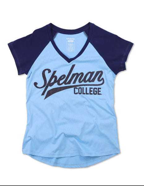 Spelman College - V-Neck Tee Shirt