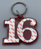 Delta Sigma Theta - Line Number Keychain #16