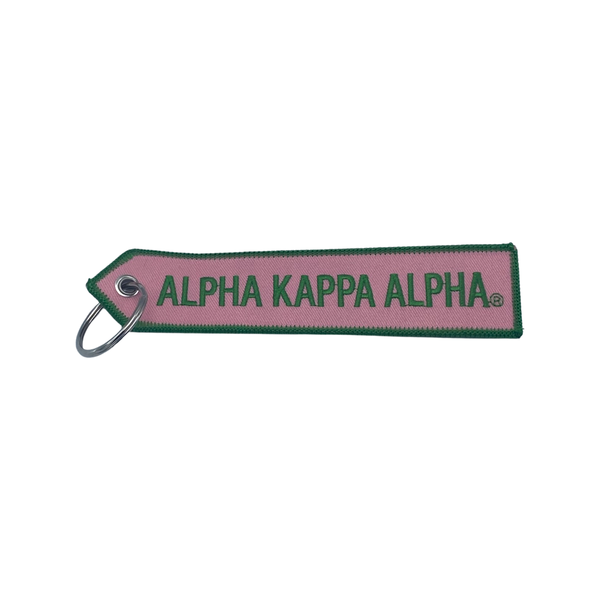 Alpha Kappa Alpha - Embroidered Keychain