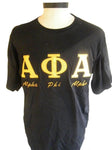 Alpha Phi Alpha -  Tee  (Black)
