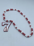 Kappa Alpha Psi - Line Number Necklace (Beaded) #7