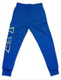 Sigma Gamma Rho - Sequin Jogging Pants (Blue)