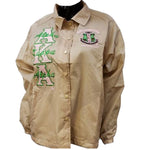Alpha Kappa Alpha - Line Jacket (Khaki)
