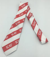 Kappa Alpha Psi- Red & White Necktie