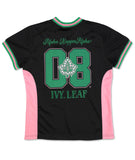 Alpha Kappa Alpha - Football Jersey (Black)
