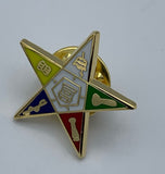 Order of The Eastern Star - Shield Lapel Pin