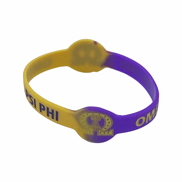 Omega psi 2025 phi rubber wristbands