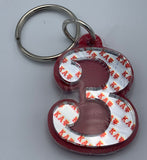 Kappa Alpha Psi - Line Number Keychain #3