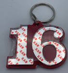 Kappa Alpha Psi - Line Number Keychain #16