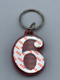 Delta Sigma Theta - Line Number Keychain #6