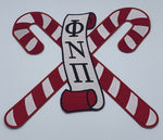 Kappa Alpha Psi - Phi Nu Pi   5”Embroidered (Iron on) Patch