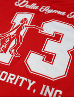 Delta Sigma Theta - Football Jersey (Red)
