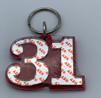 Delta Sigma Theta - Line Number Keychain #31
