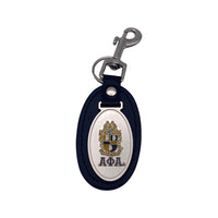 Alpha Phi Alpha -  Leather Flob Keychain