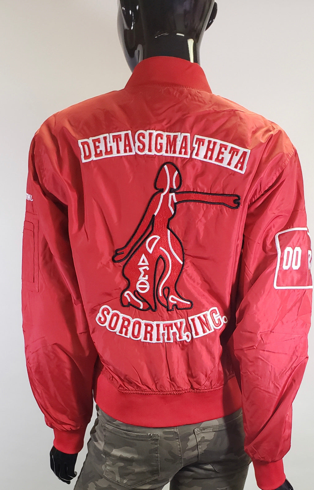Delta Sigma Theta-Bomber Jacket