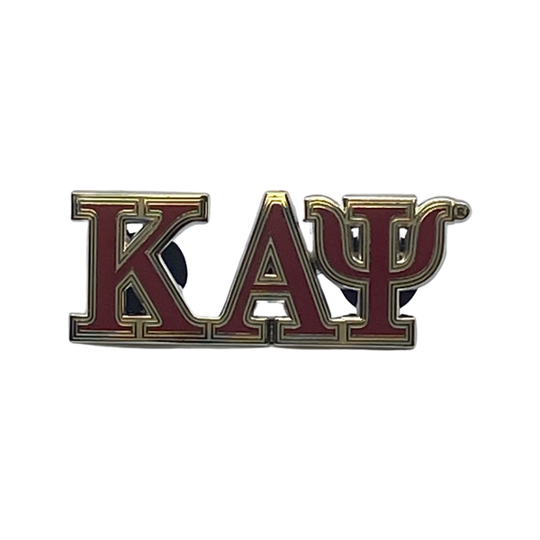 Kappa Alpha Psi - 2” Letter Lapel Pin