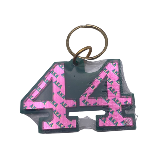 Alpha Kappa Alpha - Line Number Keychain #44
