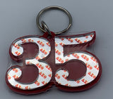 Delta Sigma Theta - Line Number Keychain #35