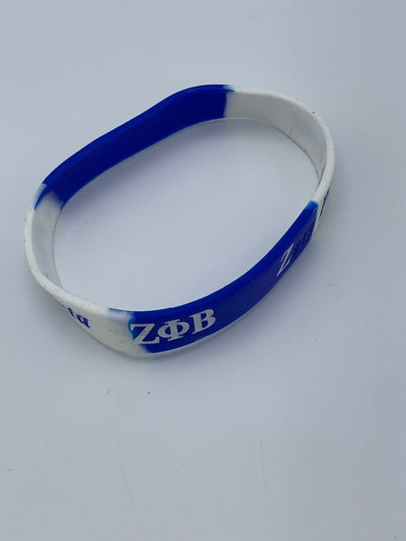 Zeta Phi Beta - Silicone Wrist Band