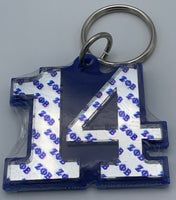 Zeta Phi Beta - Line Number Keychain #14