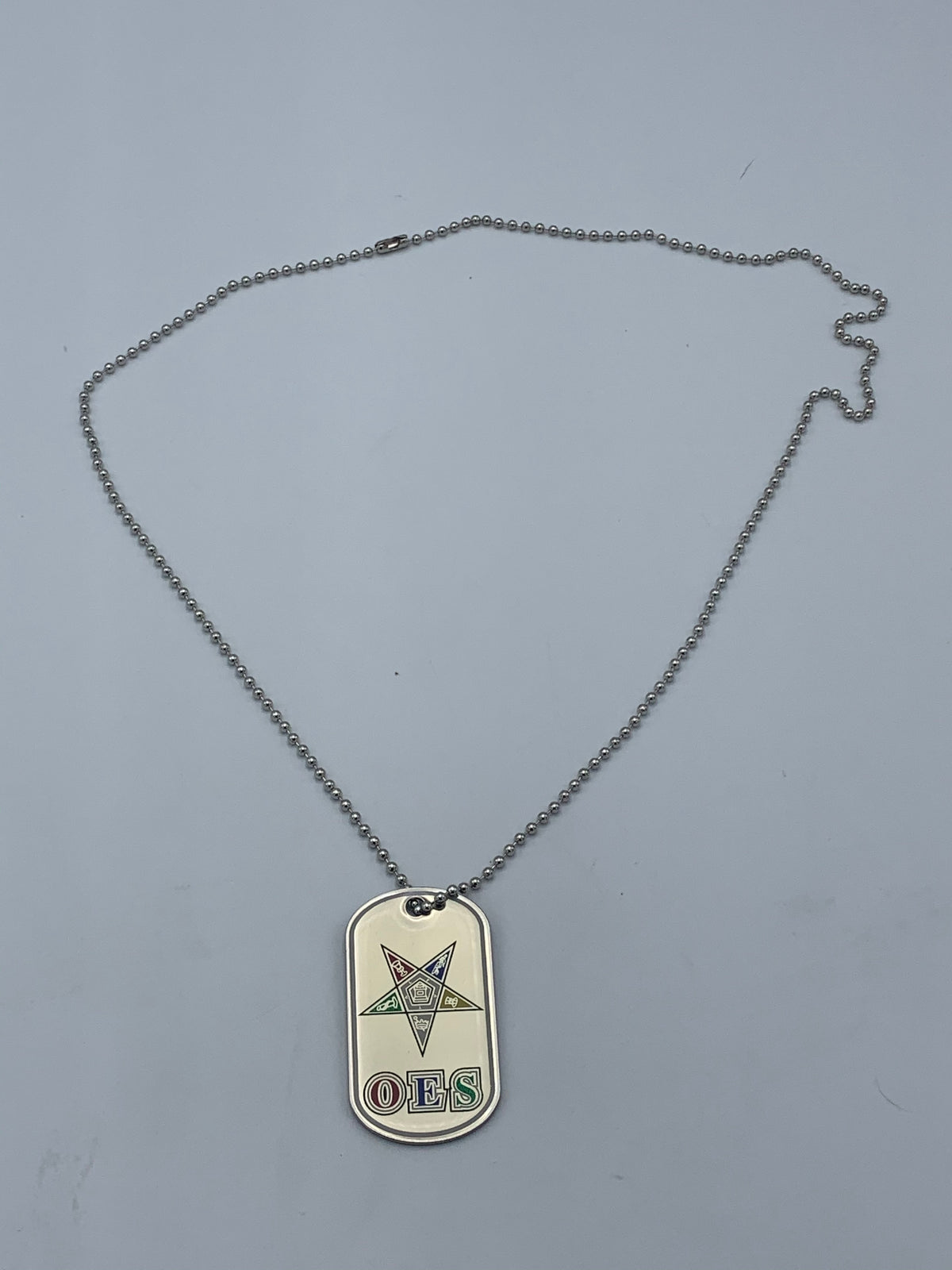 Order of The Eastern Star - Dog Tag