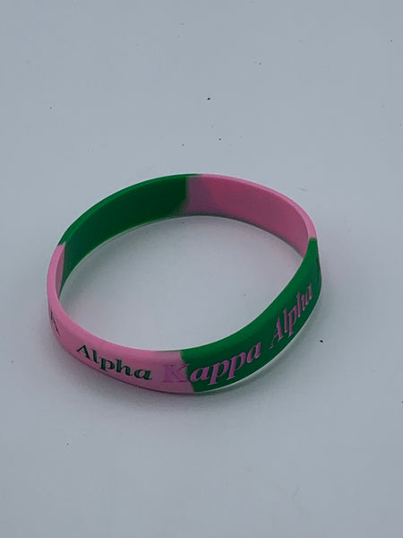 Alpha Kappa Alpha - Silicone Wrist Band