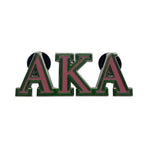 Alpha Kappa Alpha - 2” Letter Lapel Pin