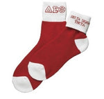 Delta Sigma Theta - Ankle Socks (Red)