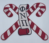 Kappa Alpha Psi - Phi Nu Pi   5”Embroidered (Iron on) Patch