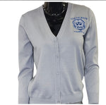 Zeta Phi Beta - Classic Cardigan (Grey)